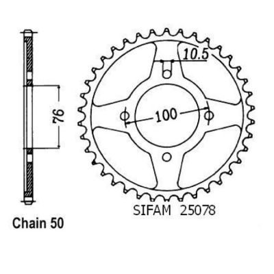 Rozeta pro Suzuki 25078CZ40